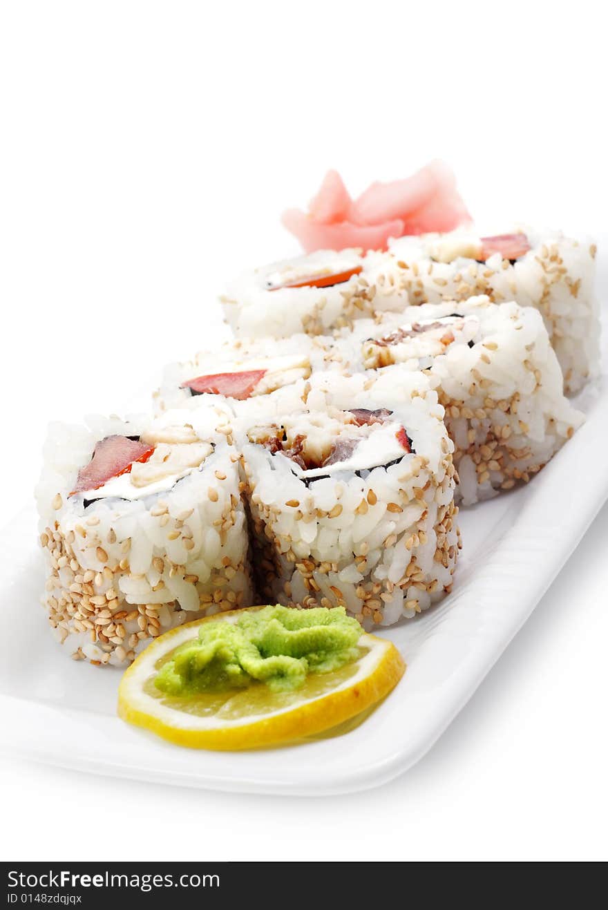 Japanese Cuisine - Rolls in Sesame