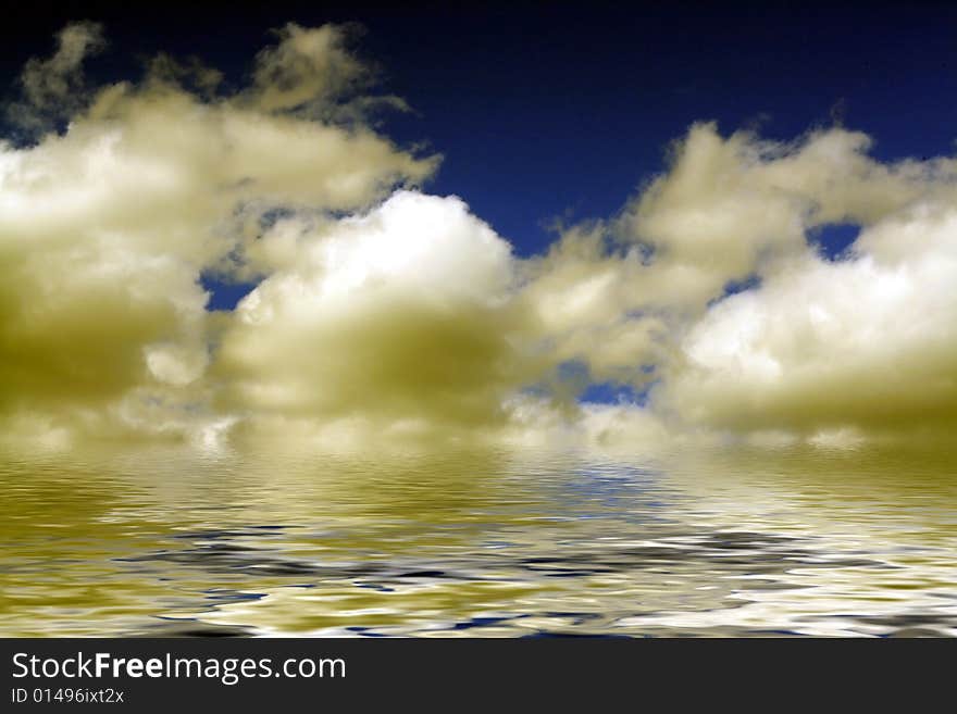 Abstract sky and clouds