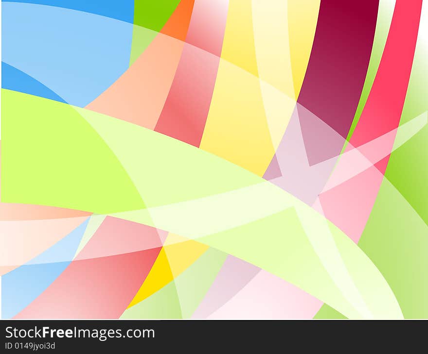 Abstract colorful background gradient illustration