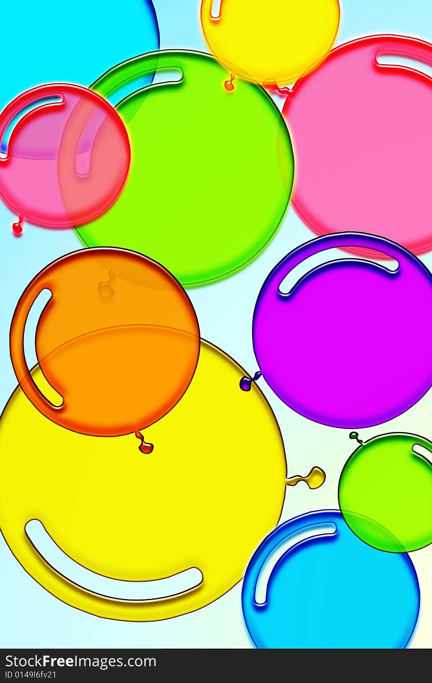 Colorful balloons