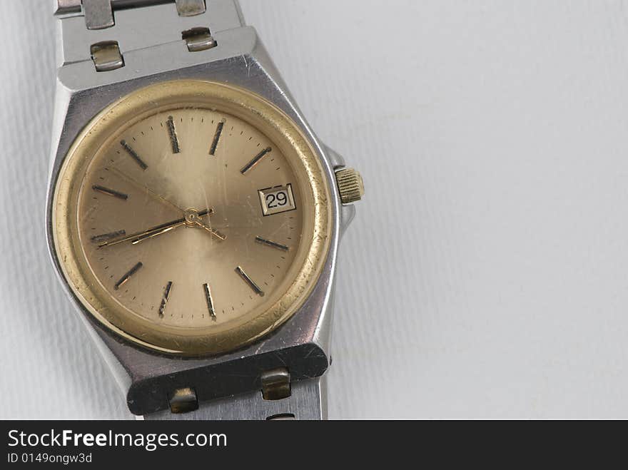 Used wristwatch