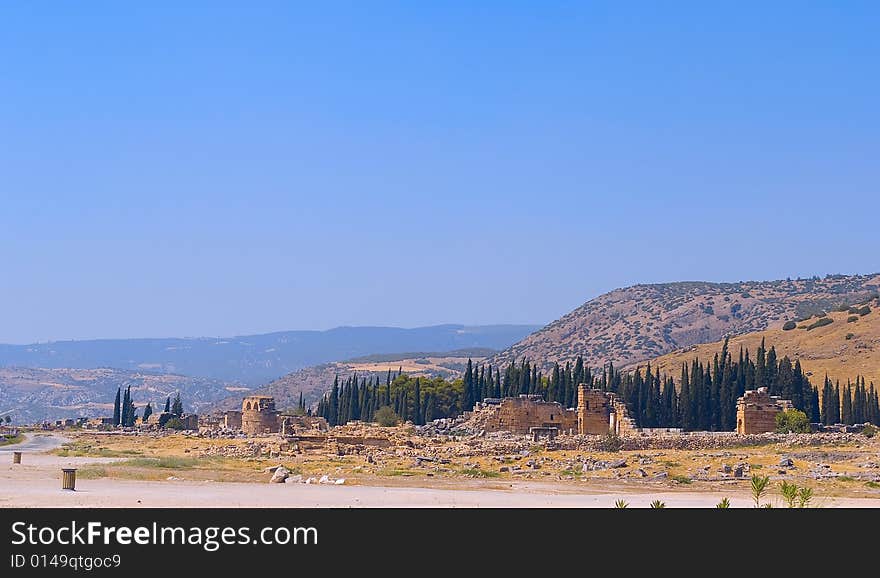 Ruins Of Ancient Greek Town