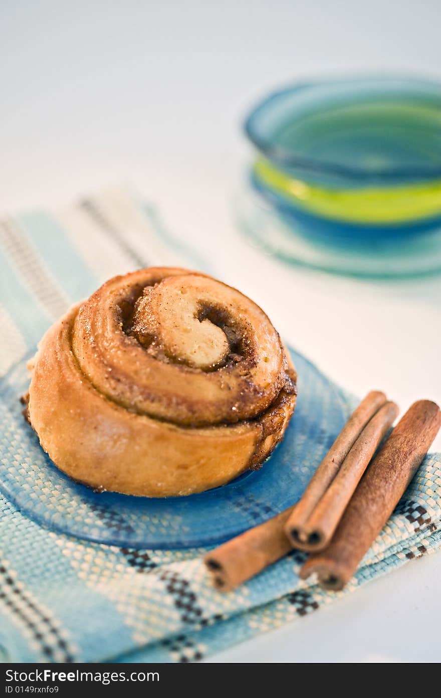 Cinnamon buns  fresh from the oven