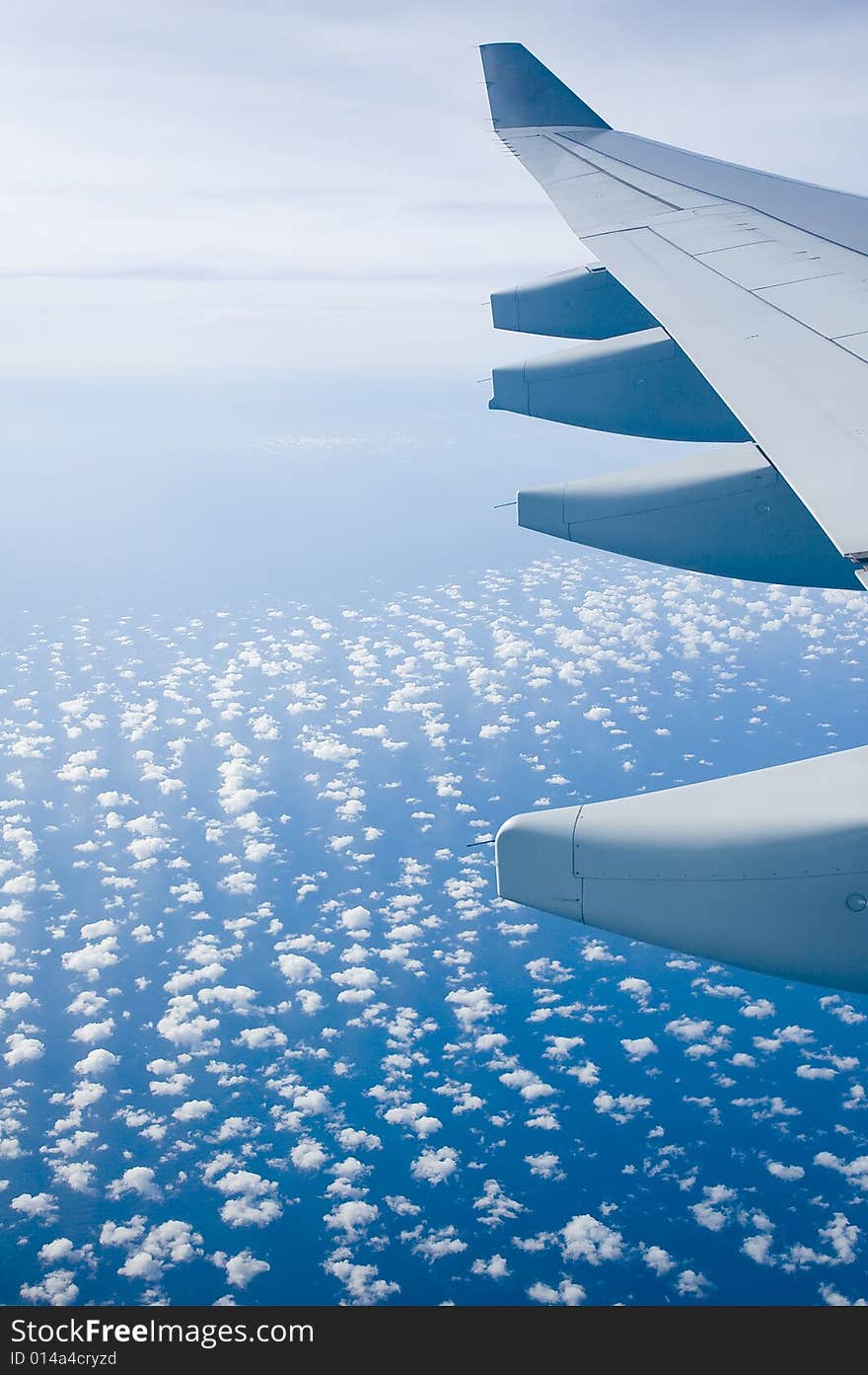 Clouds And Wing