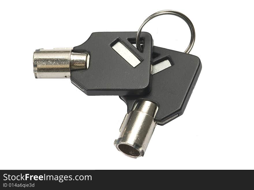 Two keys on keyring isolated