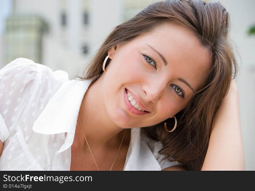 Young woman portrait