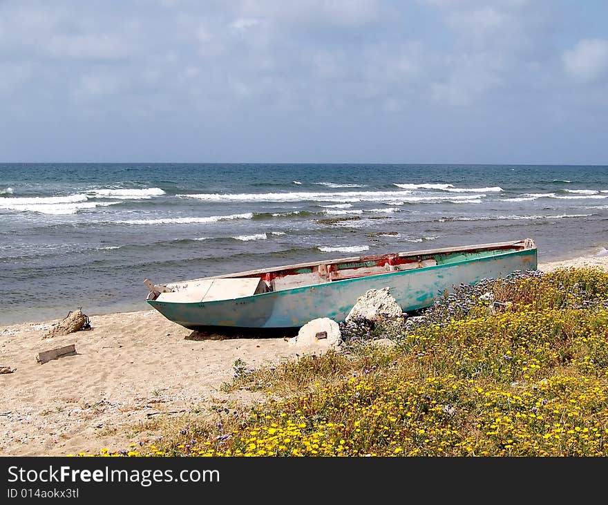 Landscape with Old Boat