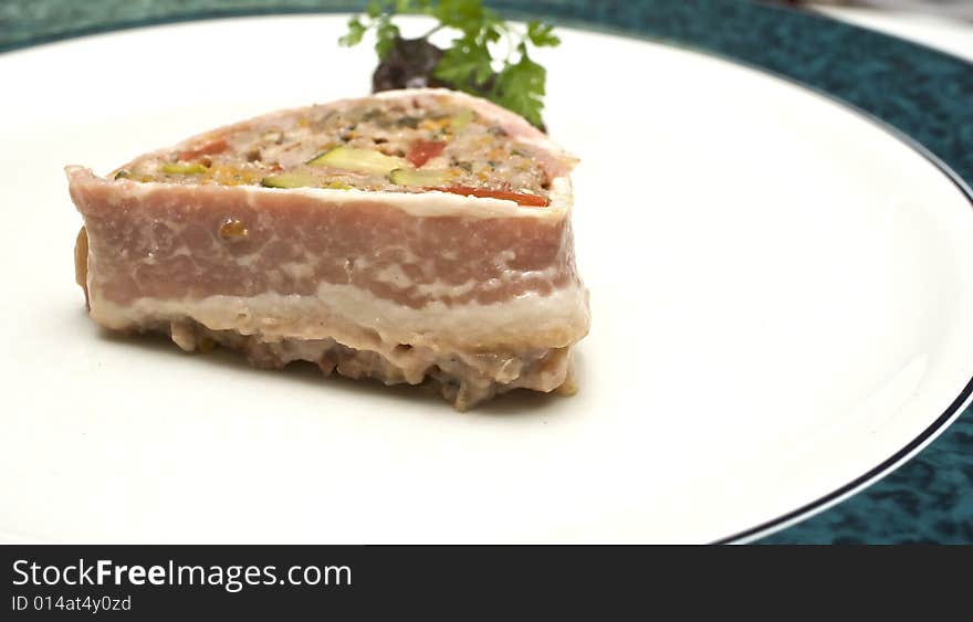 Duck terrine