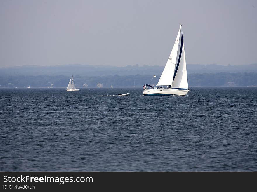 Sailing yacht