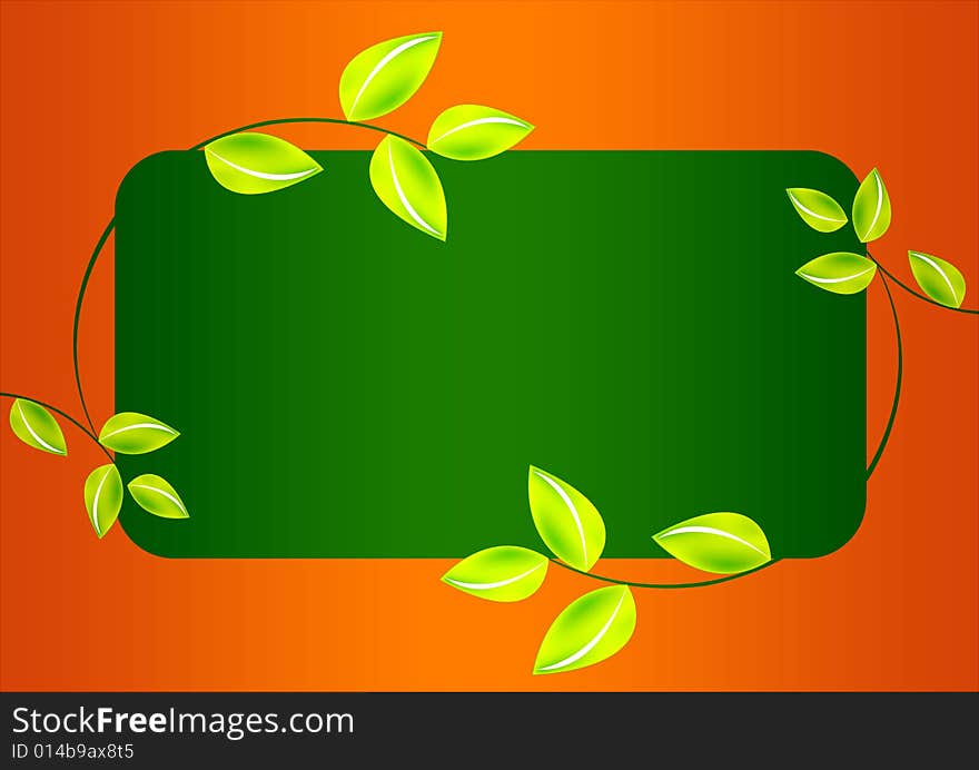 Green Leafs Banner