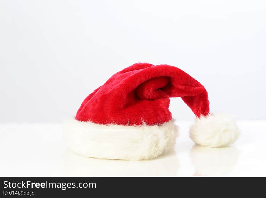 Santa hat isolated on white background