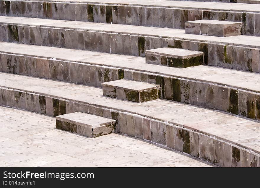 Mexican Architecture of steps along the seawall in Puerto Vallarta Mexico. Mexican Architecture of steps along the seawall in Puerto Vallarta Mexico.