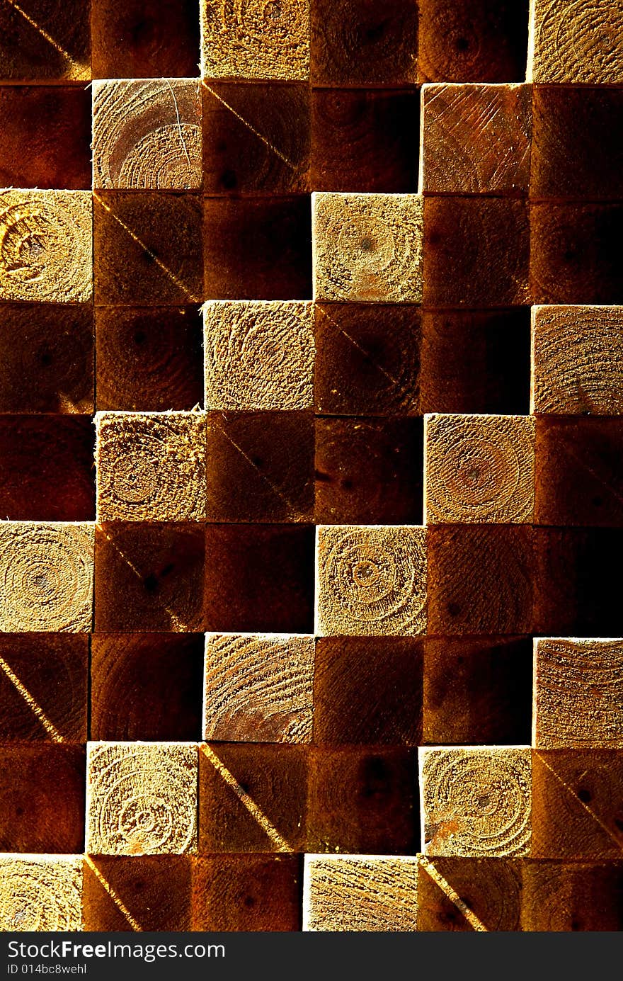 Wooden Squares home decoration. Wooden Squares home decoration