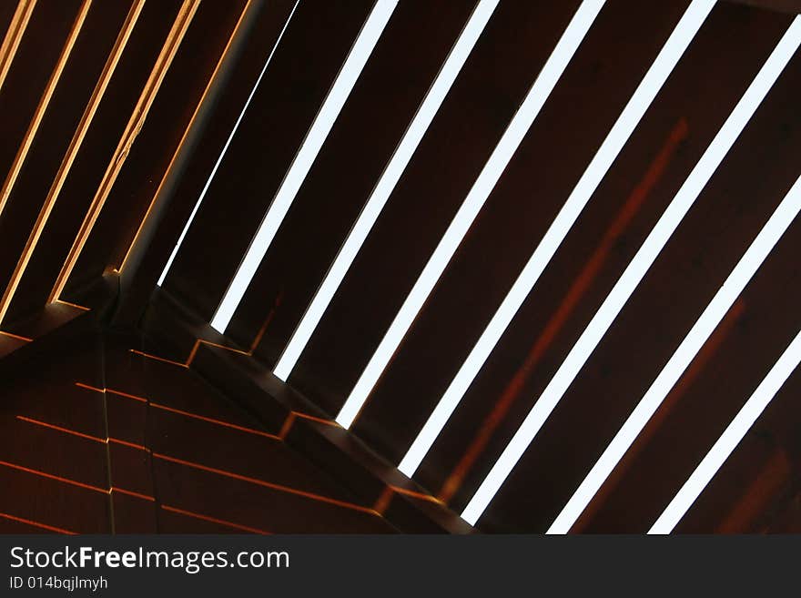 A detail of a traditional roof. A detail of a traditional roof