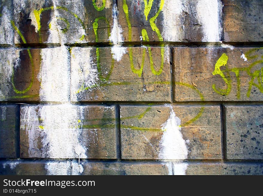 Wall from a brick. Abstract background. Wall from a brick. Abstract background