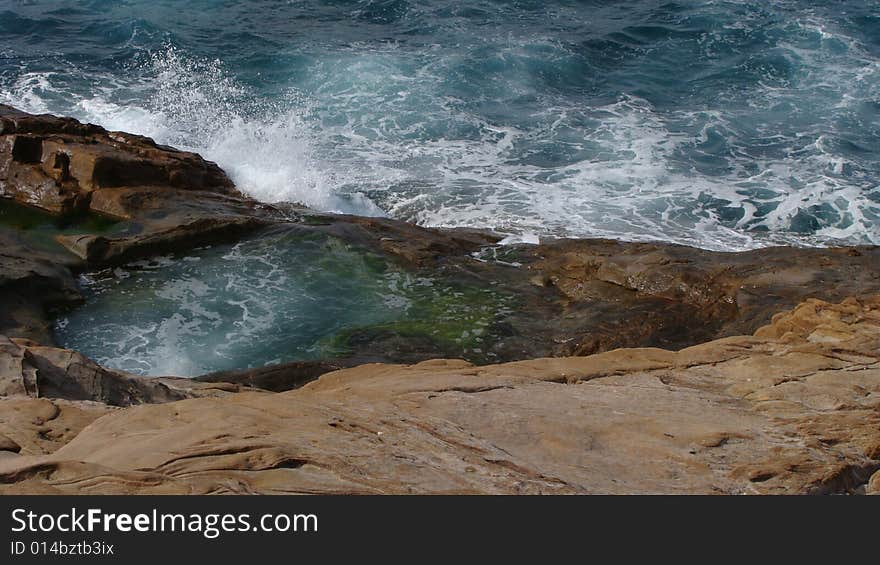 View of Calafuria, Livorno-Tuscany- Italy. View of Calafuria, Livorno-Tuscany- Italy