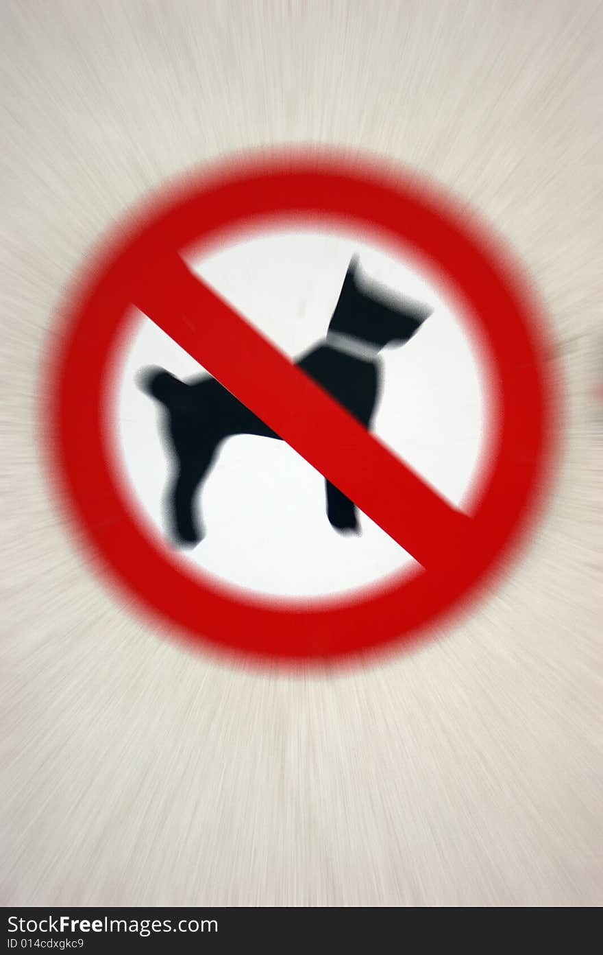 Dogs Banned!