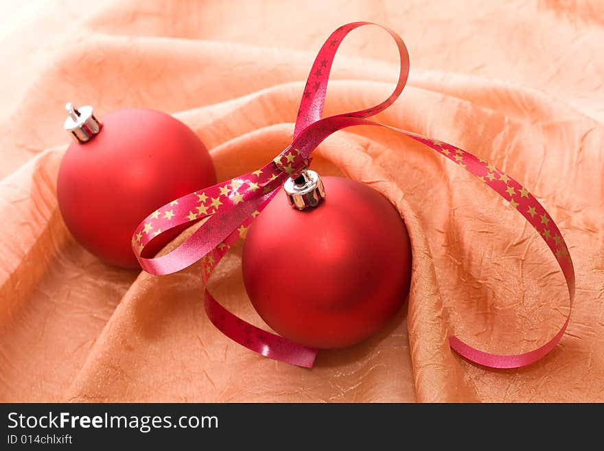 Red ball - Christmas decoration