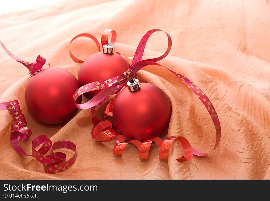 Red ball - Christmas decoration