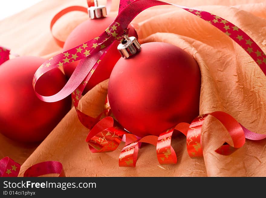 Red ball - Christmas decoration