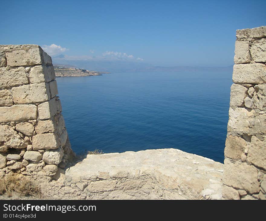 View from Fortezza, Rethymno