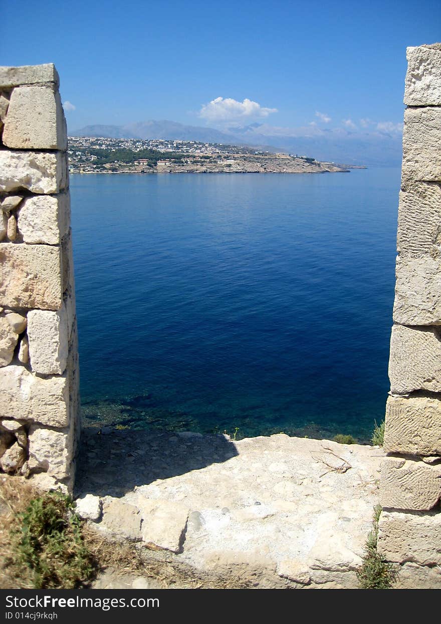 View from Fortezza, Rethymno