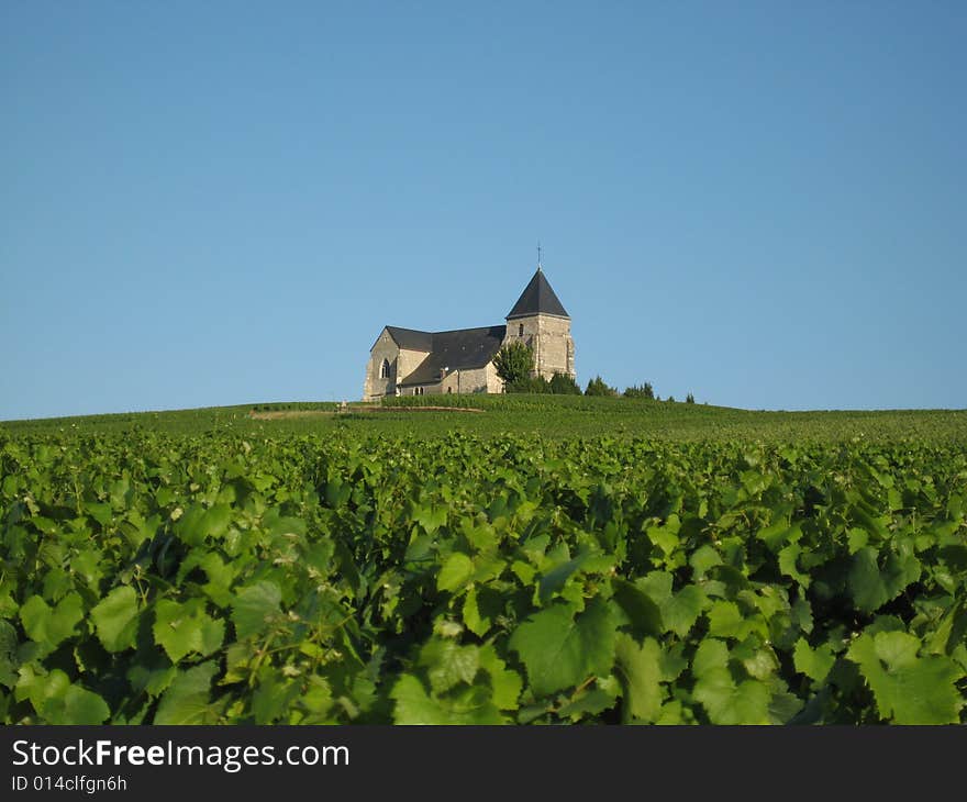 Church in French Countryside