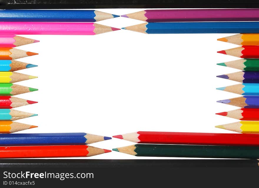 Rectangular pencil frame