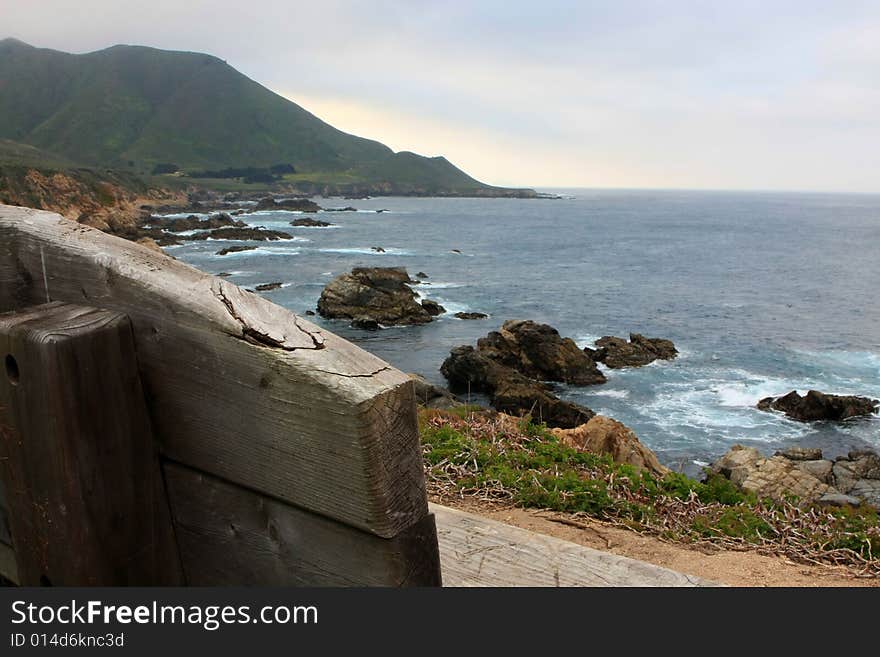 Before sunset at Big Sur California-5-3-08_5340b