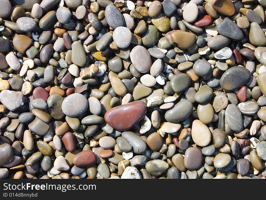 Abstract background with round peeble stones. Abstract background with round peeble stones