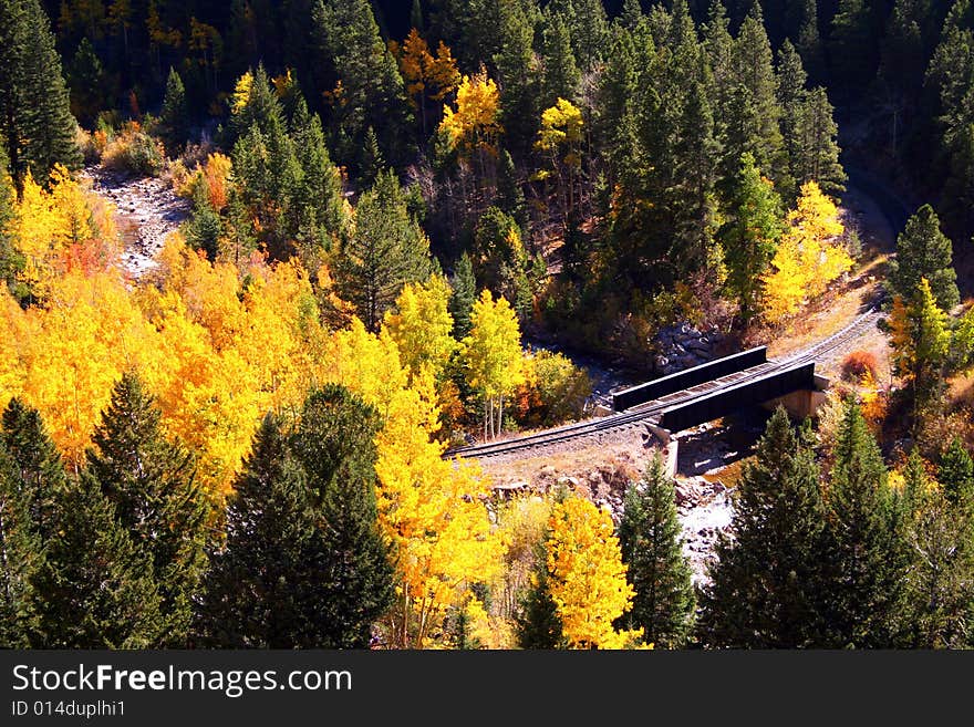 Somewhere near the Eisenhower tunnel in Colorado. Somewhere near the Eisenhower tunnel in Colorado.