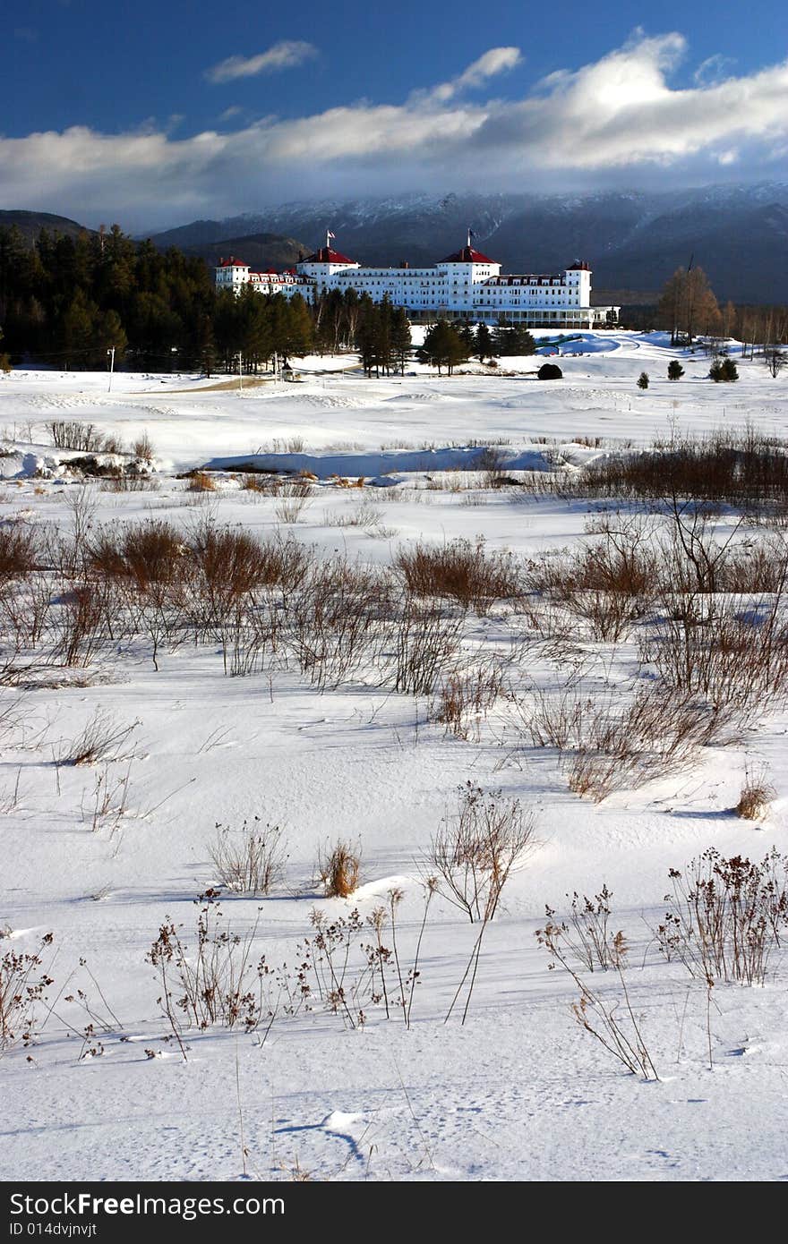 Winter at Bretton Woods, New Hampshire