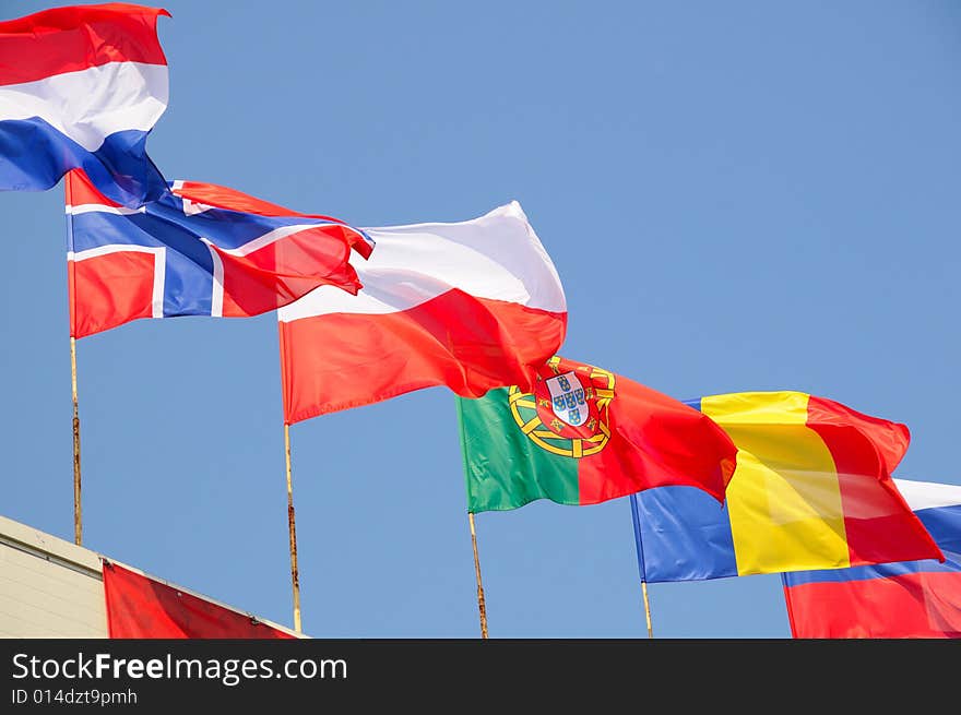 Various National Flags