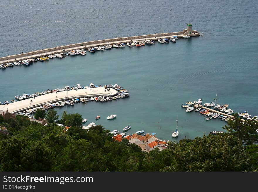 Boats on port