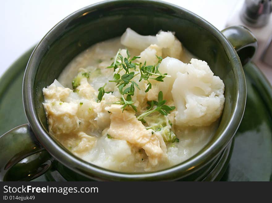 A stew of fresh white cabbage with some onions