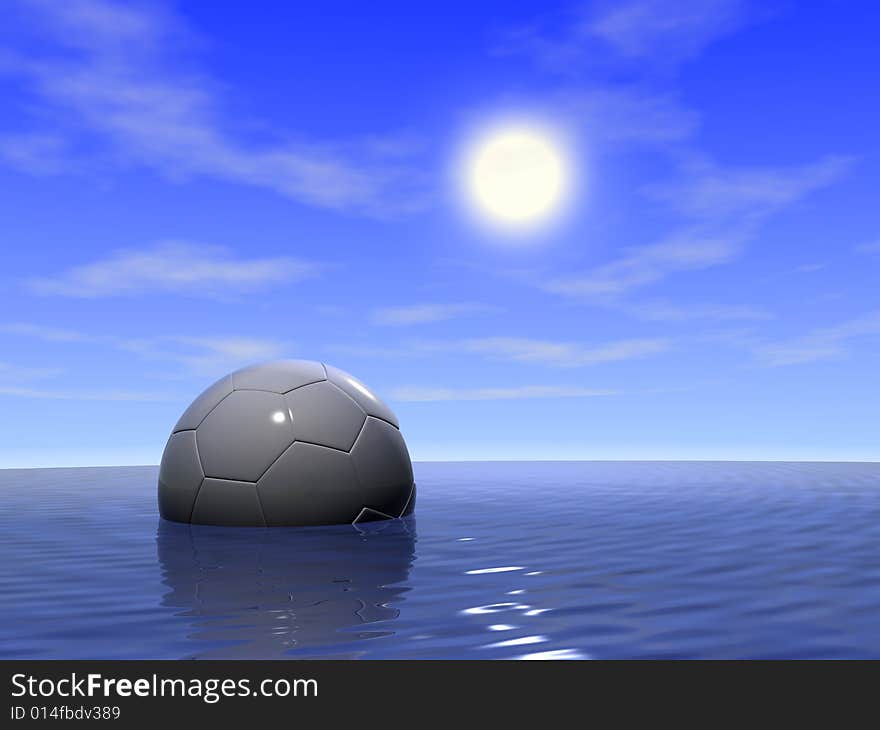 Football In Water