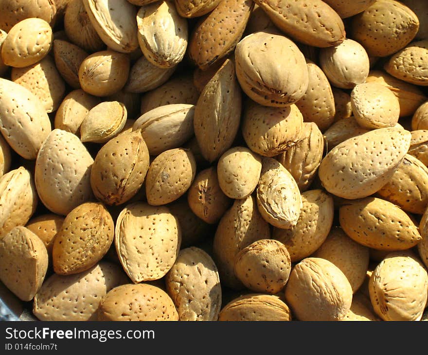 Almond Background