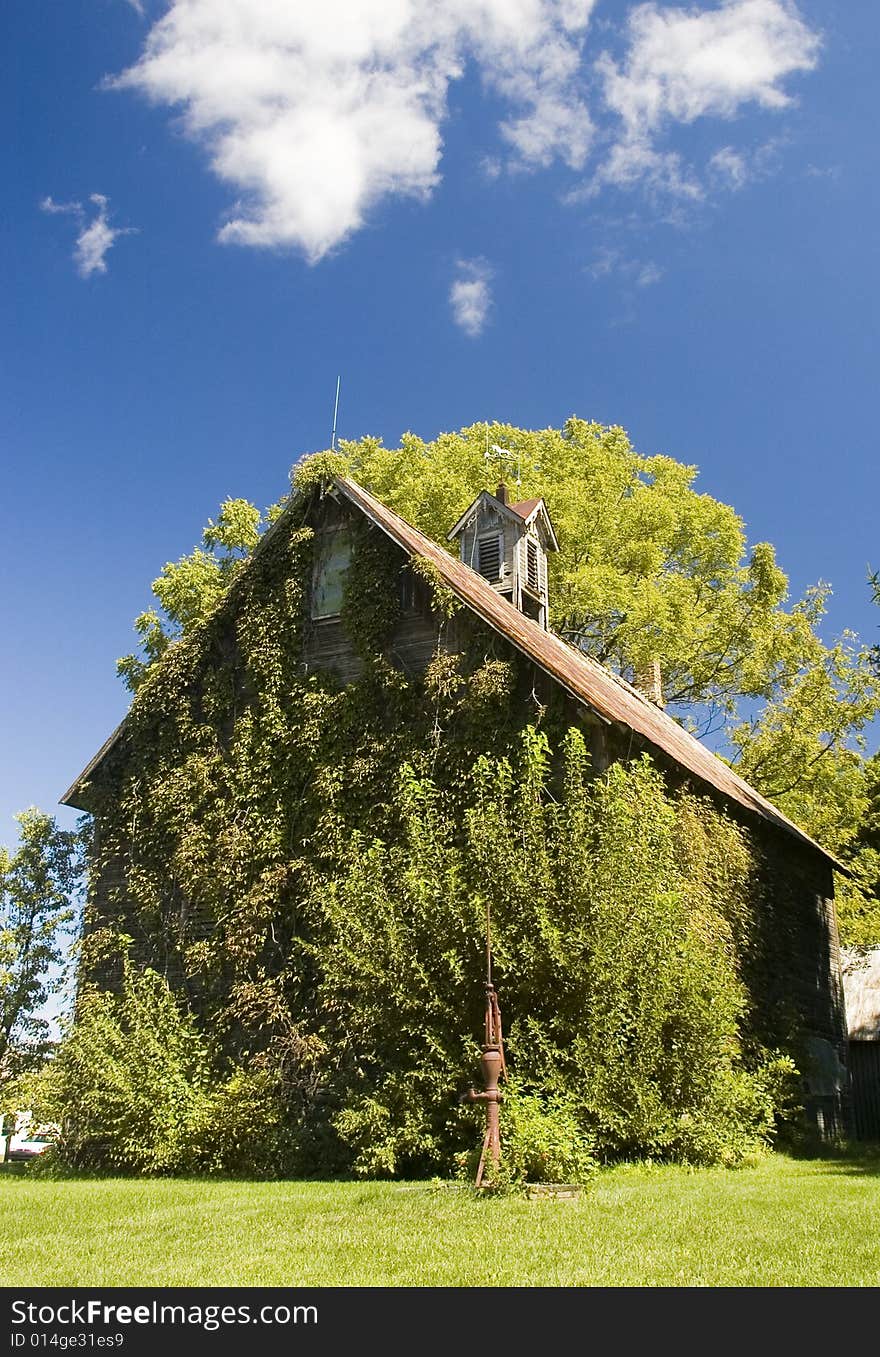 Old barn in Indianapolis