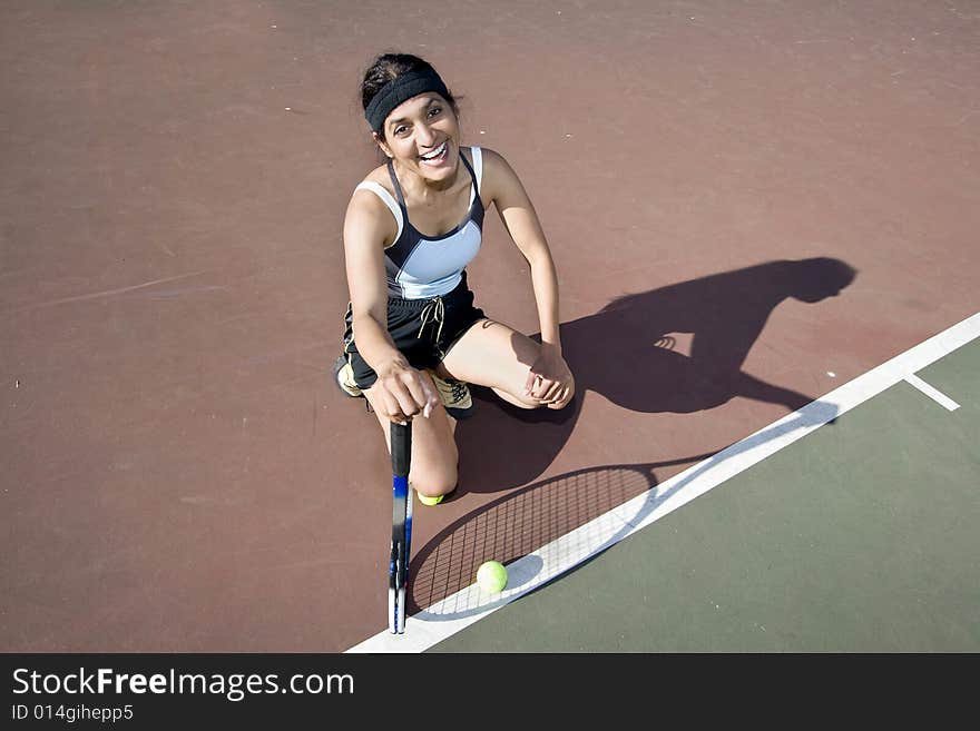 Female Tennis Player