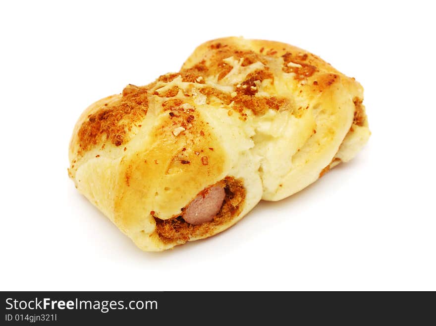 Chicken Floss Sausage Bun