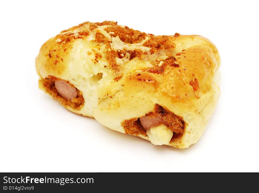 Chicken Floss Sausage Bun