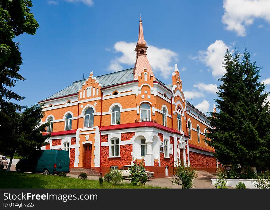 Art and Culture building in Chortkiv, Ukraine. Art and Culture building in Chortkiv, Ukraine