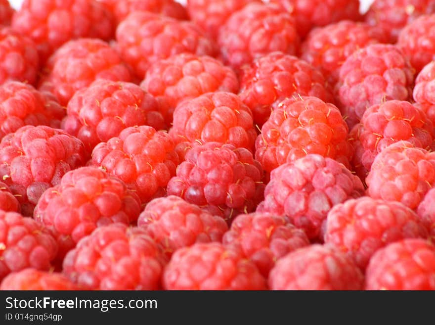 Close up of the ripe raspberry for the background. Close up of the ripe raspberry for the background.