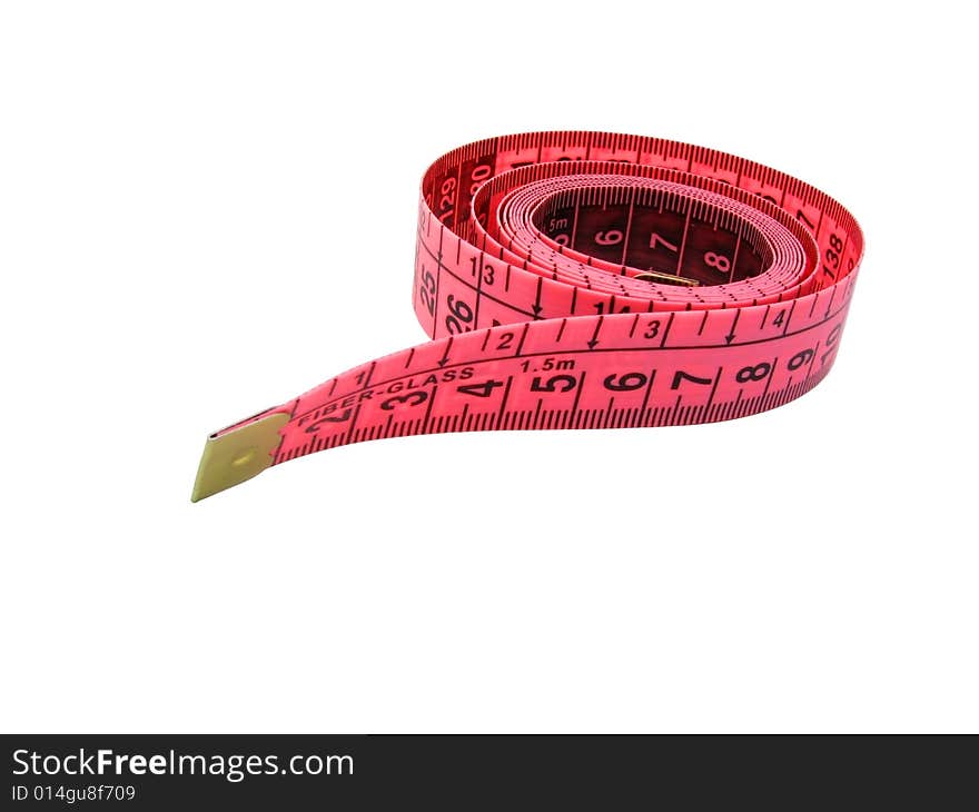 Flexible metre - the best tool for measurements of the tailor at clothes cutting. Flexible metre - the best tool for measurements of the tailor at clothes cutting