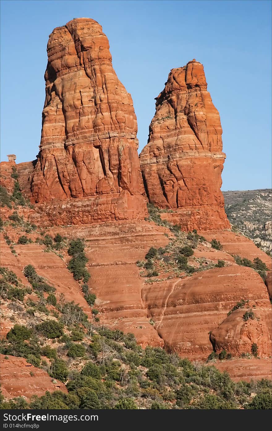 Big  red rocks on Arizona. Big  red rocks on Arizona