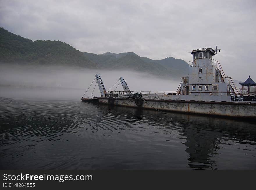 Cargo boat