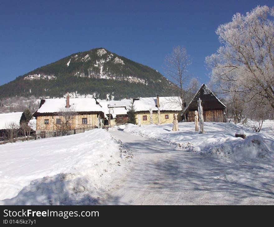 Mountains cottages