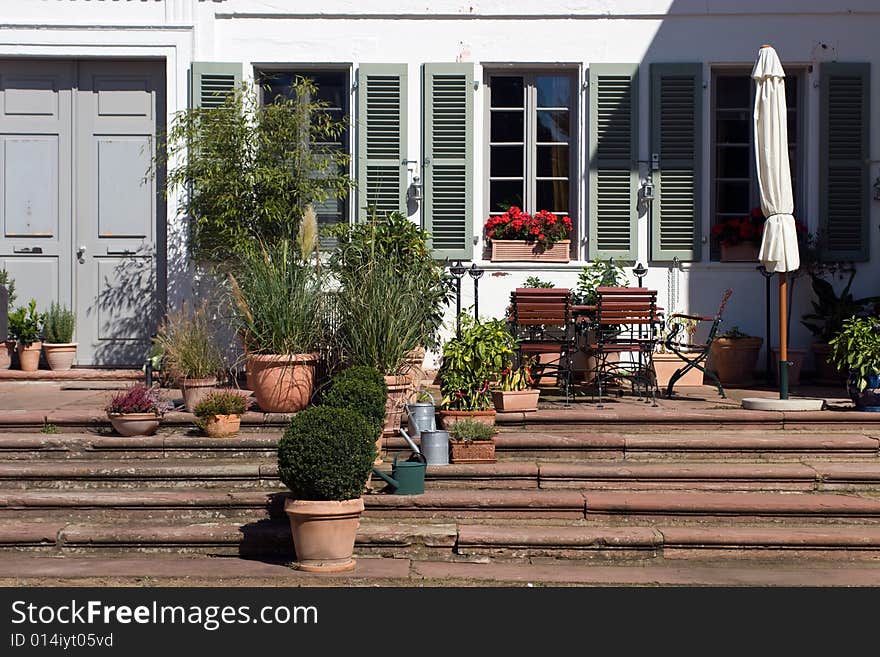 Rumpenheimer Schloss Terrace Garden