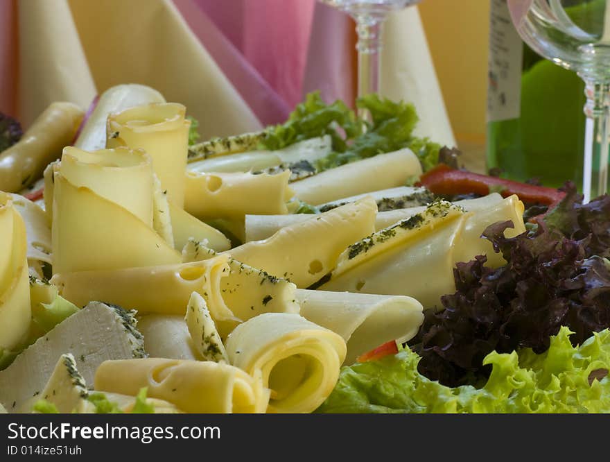 Cheese And Salad