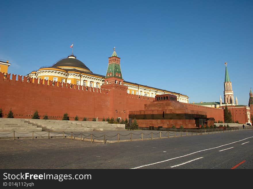 Red square in Moscow, Russian Federation